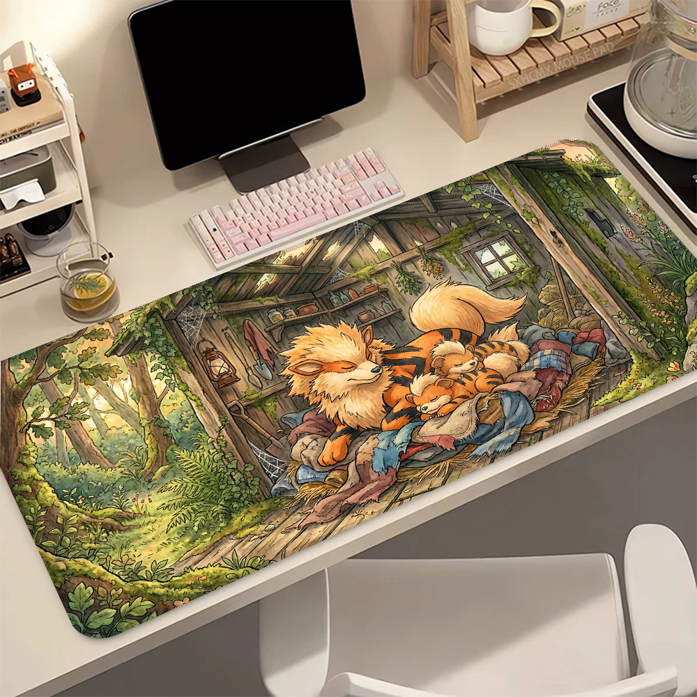 Office Furniture Installation - Cute Cartoon Mouse Pad Kawaii Anime
