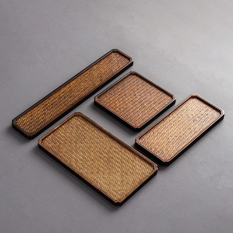 Office Furniture China - Bamboo Tea Tray Dry Brew Table,