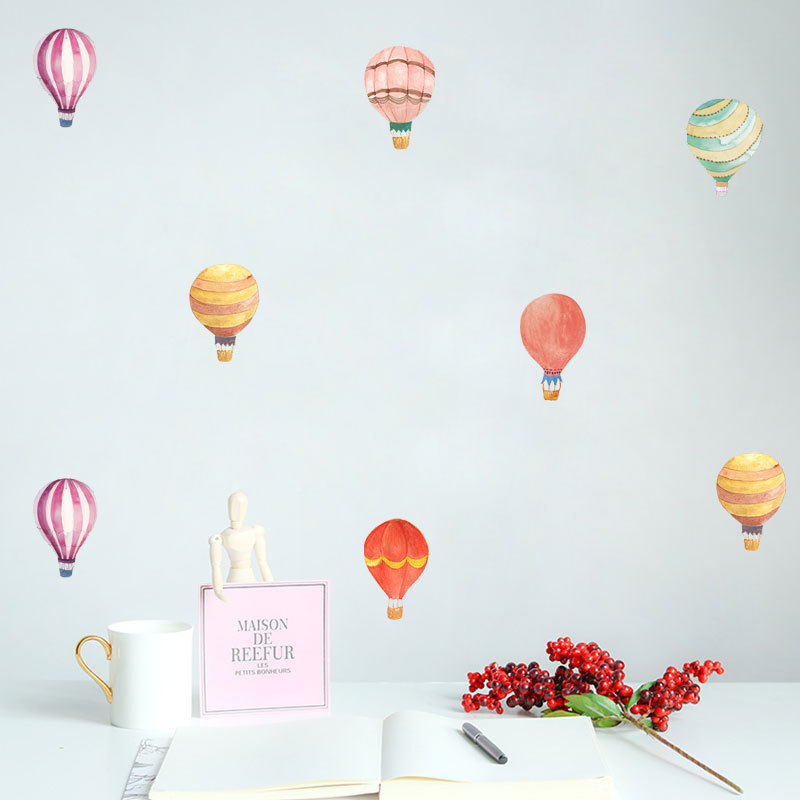 Colourful Hot Air Balloons Wal – Office Furniture At Home recenzja i cena