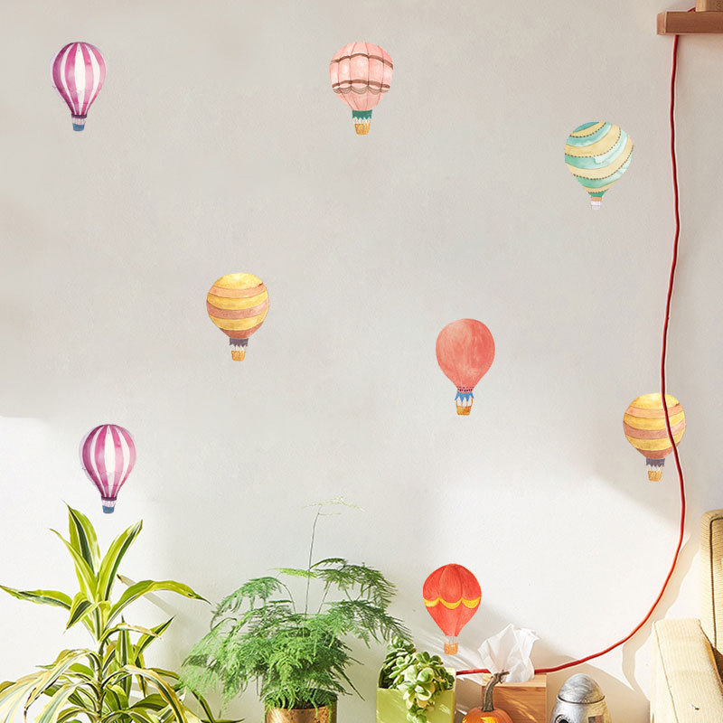 Colourful Hot Air Balloons Wal – Office Furniture At Home recenzja i cena