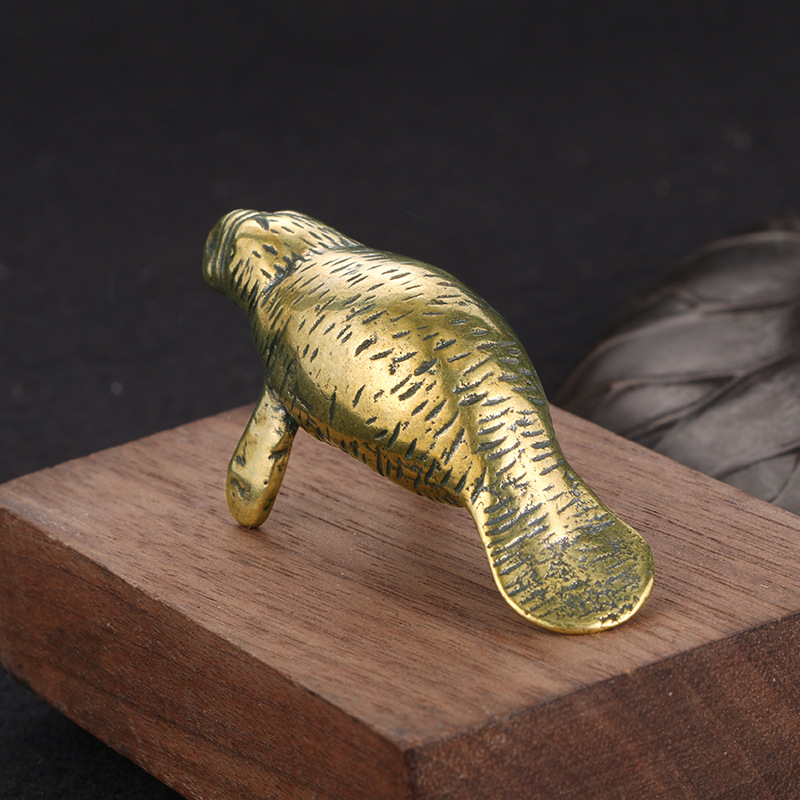 Brass Sea Lion Decorative Figu – Office Furniture At Home recenzja i cena