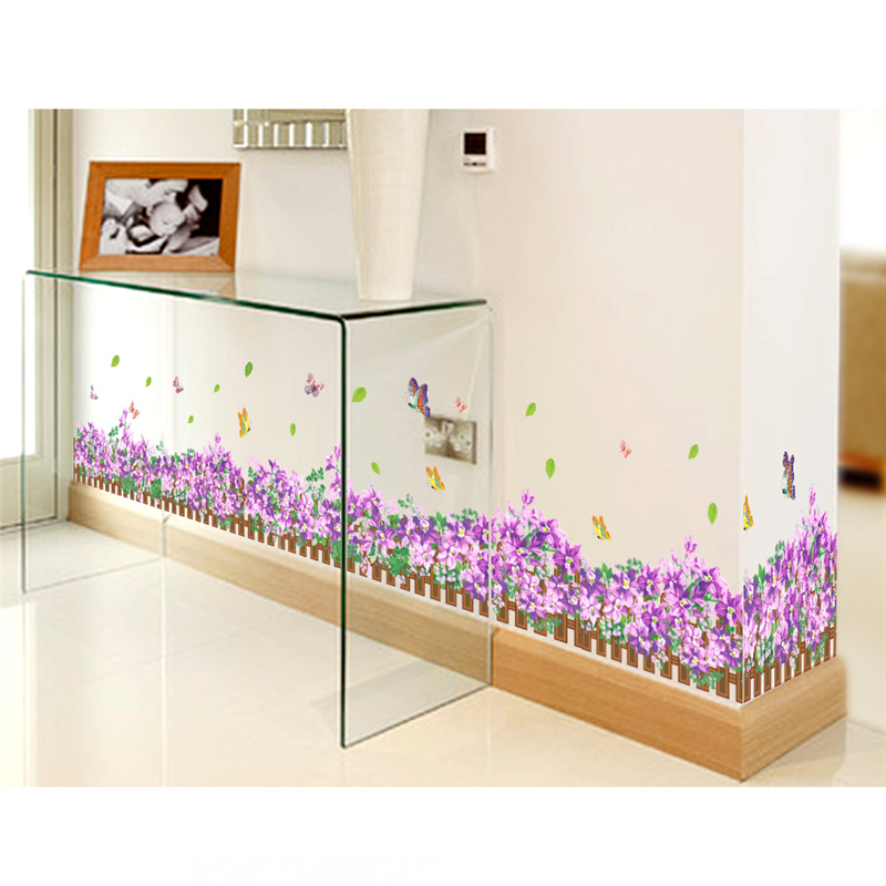 Pastoral Flowers Grass Fence W – Office Furniture At Home recenzja i cena