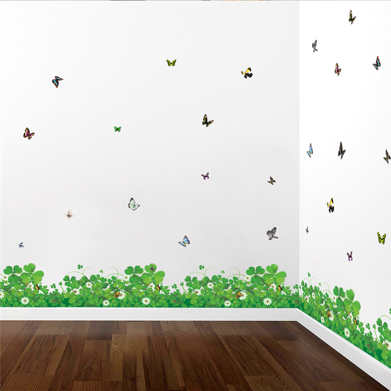 Pastoral Flowers Grass Fence W – Office Furniture At Home recenzja i cena