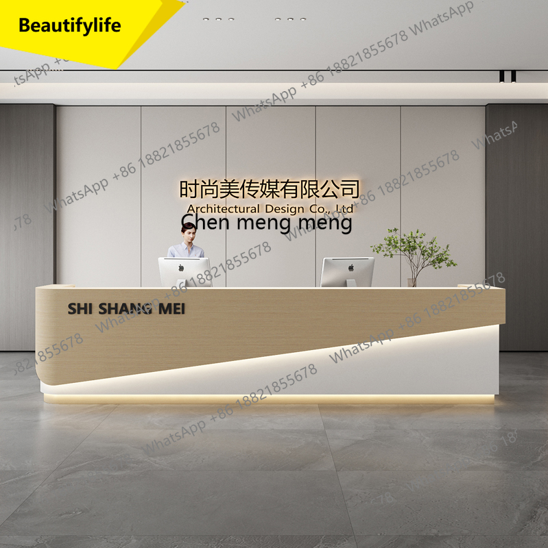 X188 Simple and modern hotel l – Reception Desk Counter recenzja i cena