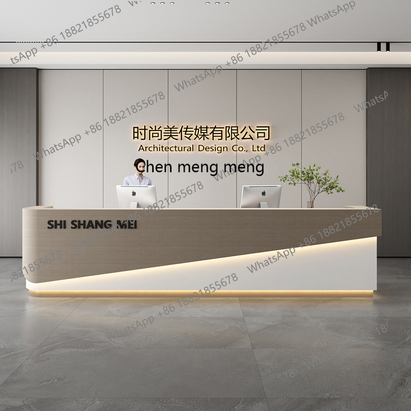 X188 Simple and modern hotel l – Reception Desk Counter recenzja i cena