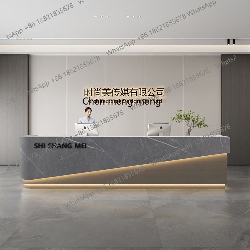 X188 Simple and modern hotel l – Reception Desk Counter recenzja i cena