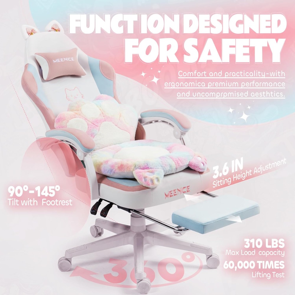 USA Shipping Gaming Chair Cute – Office Furniture Usa recenzja i cena