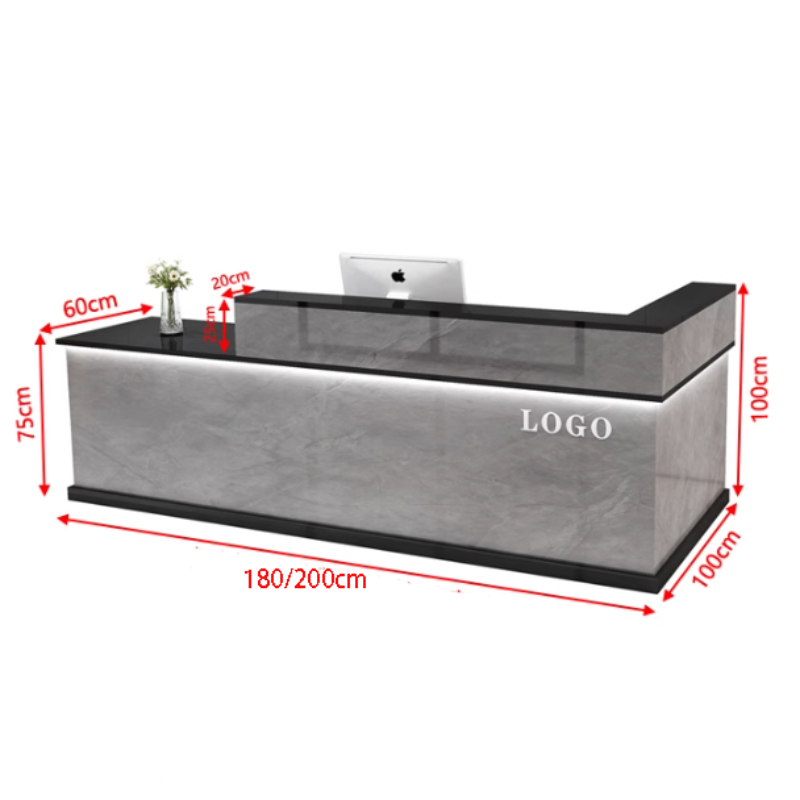 Storage Luxury Reception Desk  – Office Furniture Usa recenzja i cena