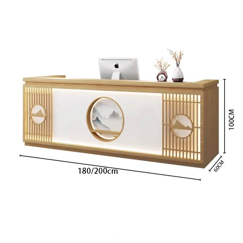 Simple Classic Reception Desk  – Office Furniture Usa recenzja i cena