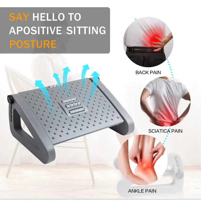 Ergonomic Foot Rest for Under  – Office Furniture At Home recenzja i cena