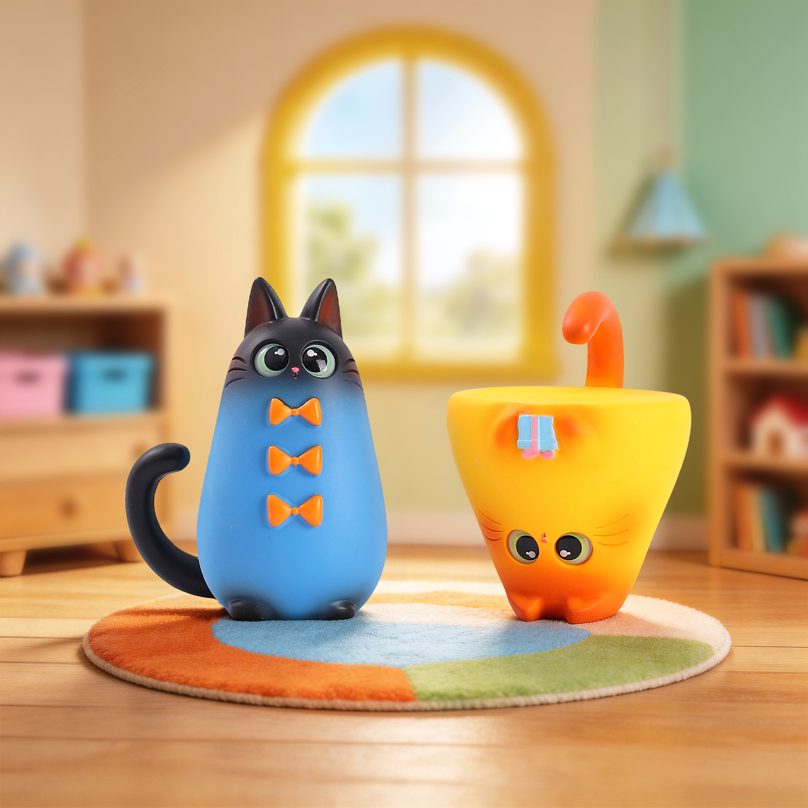 Blind Box Cat Figurine Resin C – Office Furniture Installation recenzja i cena