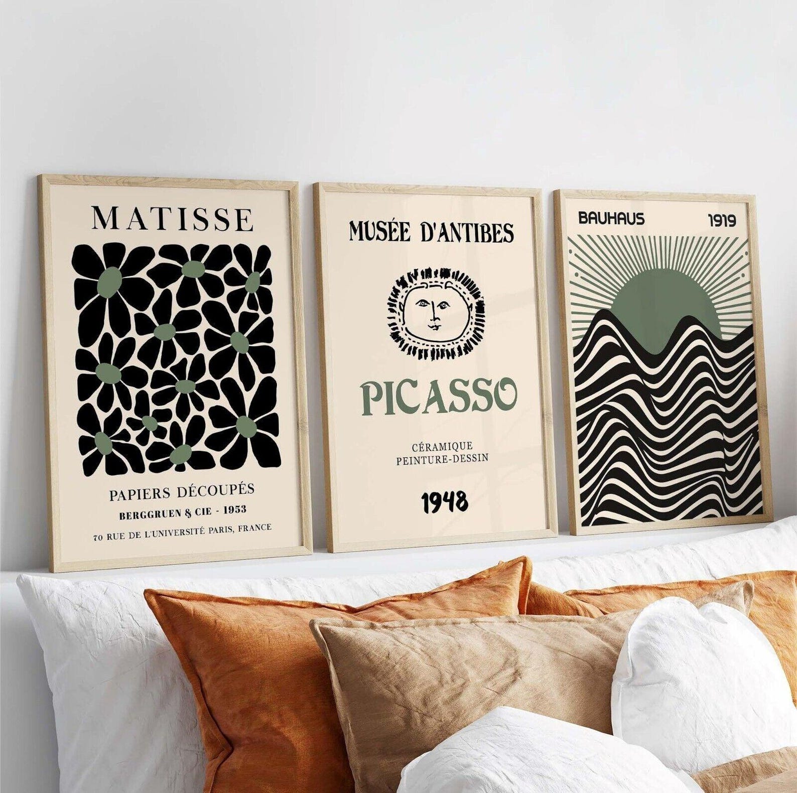 3pcs/set Retro Matisse Canvas  – Office Furniture Installation recenzja i cena