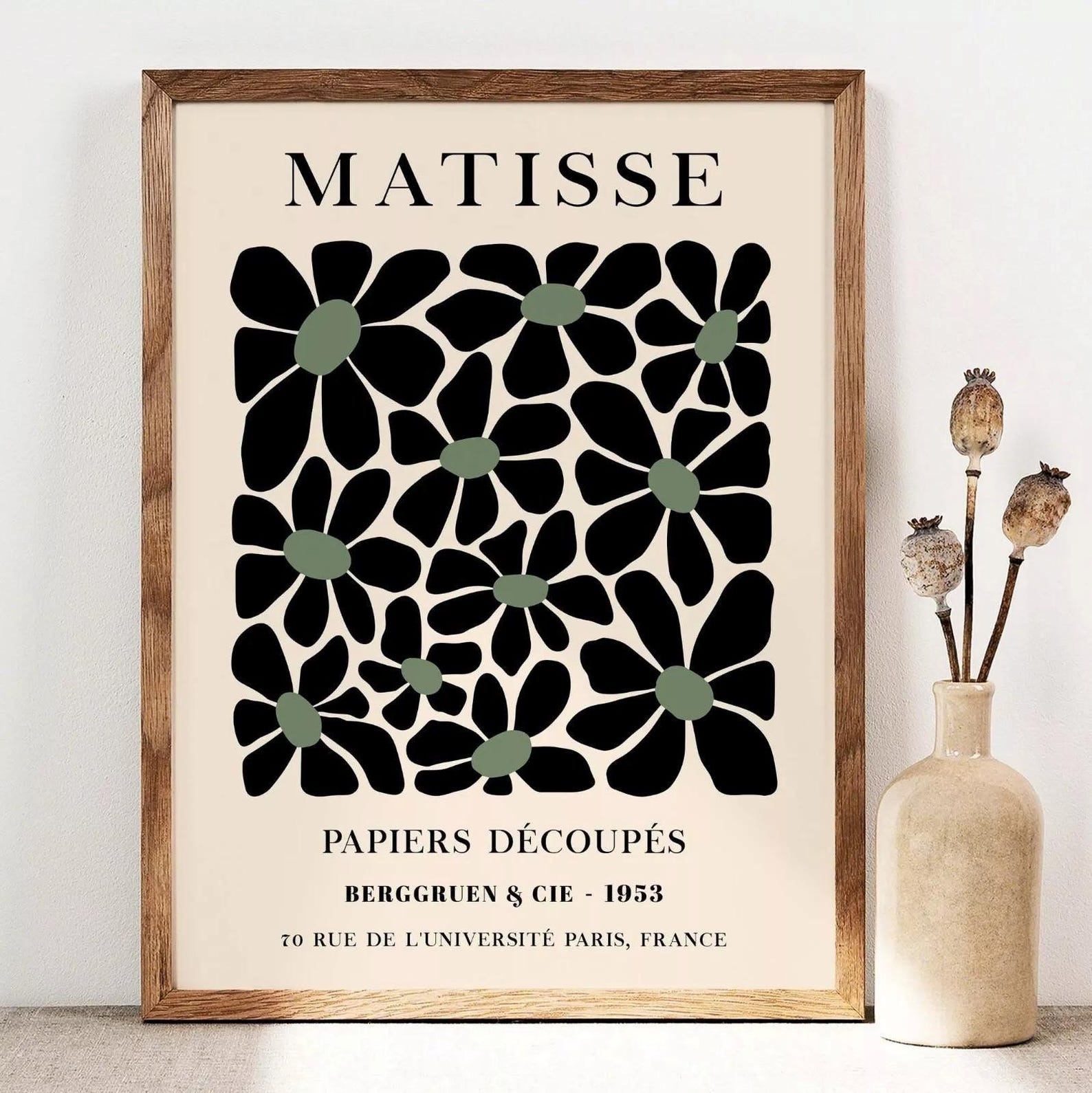 3pcs/set Retro Matisse Canvas  – Office Furniture Installation recenzja i cena