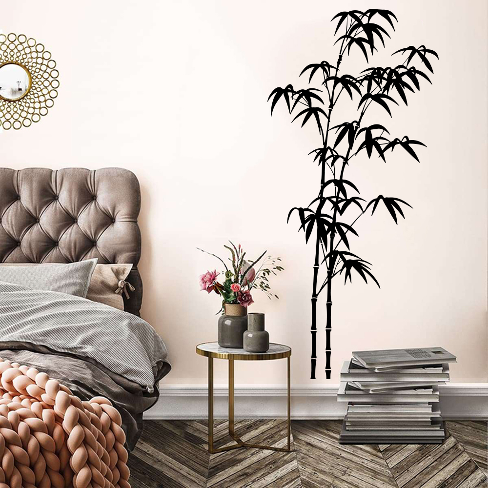 Large Bamboo Tree Wall Sticker – Office Furniture At Home recenzja i cena