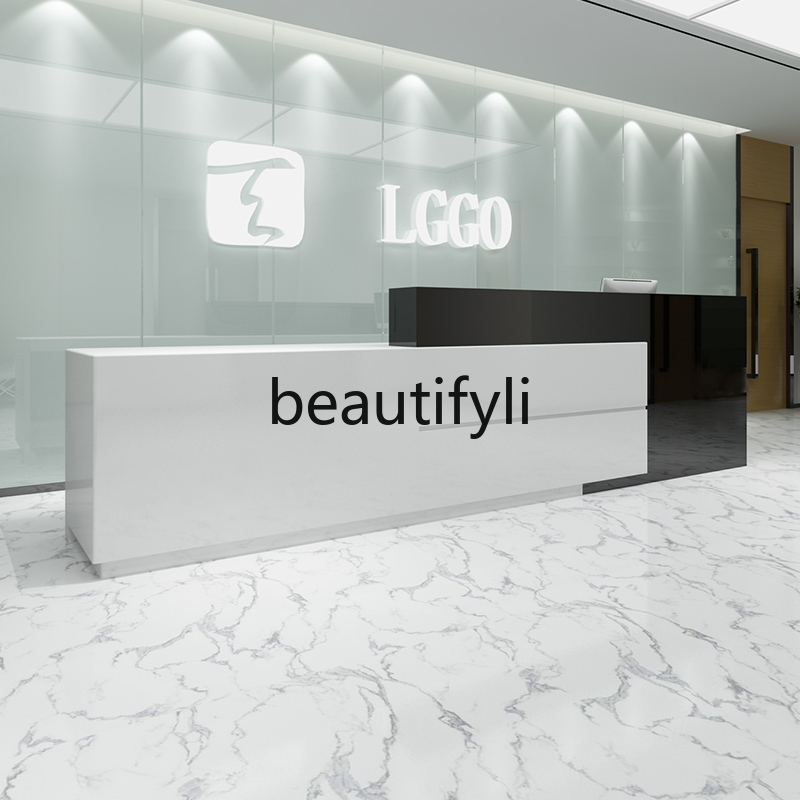 Simple Modern Beauty Salon Rec – Reception Desk Counter recenzja i cena