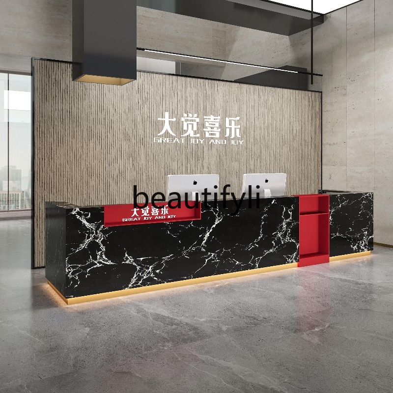 Marble Company Front Desk Rece – Reception Desk Counter recenzja i cena