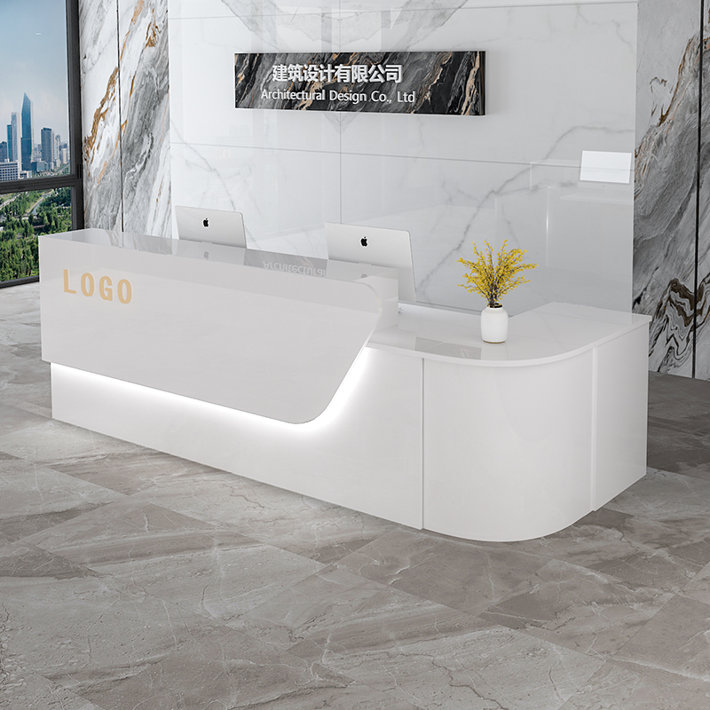 Storage Luxury Reception Desk  – Office Furniture Usa recenzja i cena