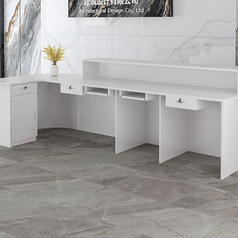 Storage Luxury Reception Desk  – Office Furniture Usa recenzja i cena