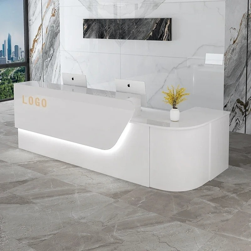 Storage Luxury Reception Desk  – Office Furniture Usa recenzja i cena