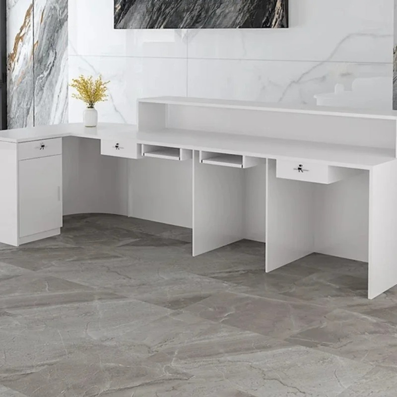 Storage Luxury Reception Desk  – Office Furniture Usa recenzja i cena