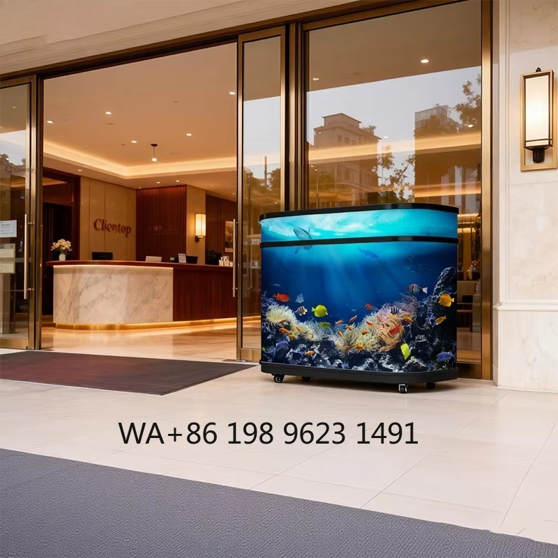 New Dynamic Video LED Screen C – Reception Desk Counter recenzja i cena