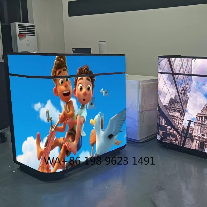 New Dynamic Video LED Screen C – Reception Desk Counter recenzja i cena