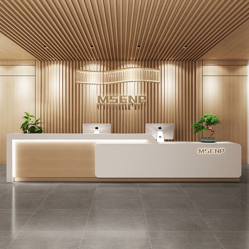 High-end Modern Checkout Count – Reception Desk Counter recenzja i cena