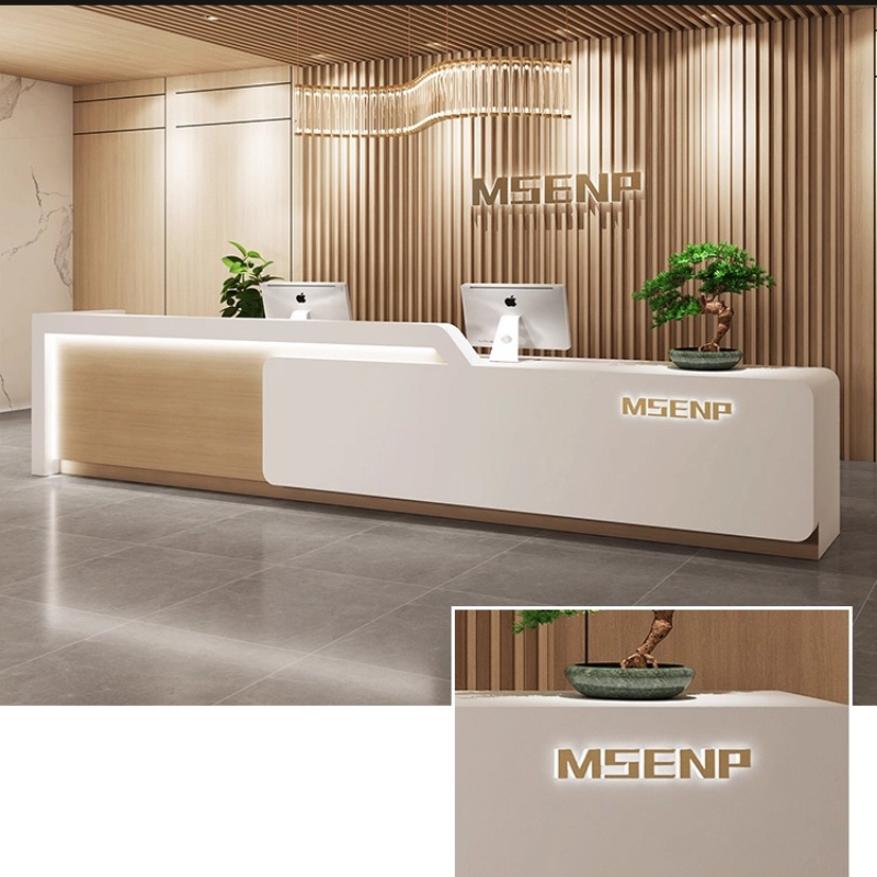 High-end Modern Checkout Count – Reception Desk Counter recenzja i cena