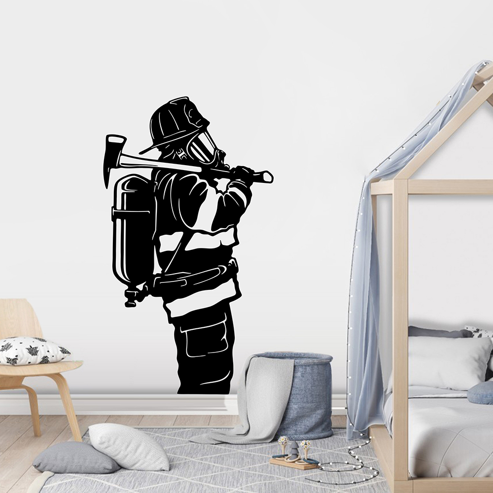 Large Firefighter Fireman Wall – Office Furniture Usa recenzja i cena