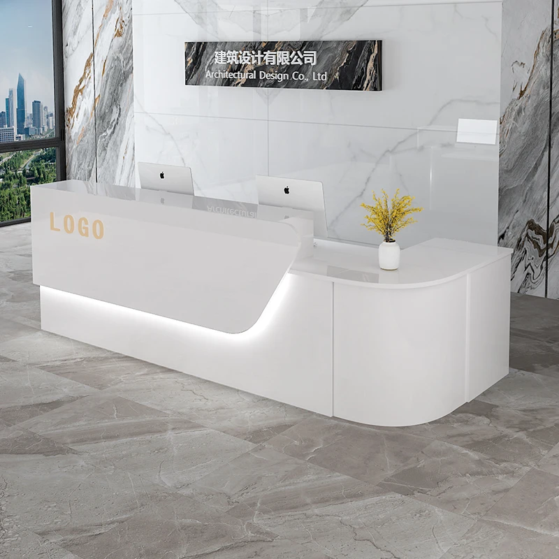 Storage Luxury Reception Desk  – Office Furniture Usa recenzja i cena