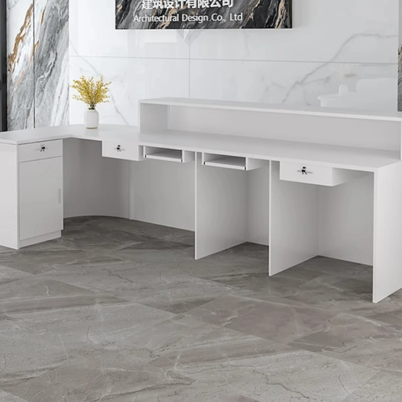 Storage Luxury Reception Desk  – Office Furniture Usa recenzja i cena