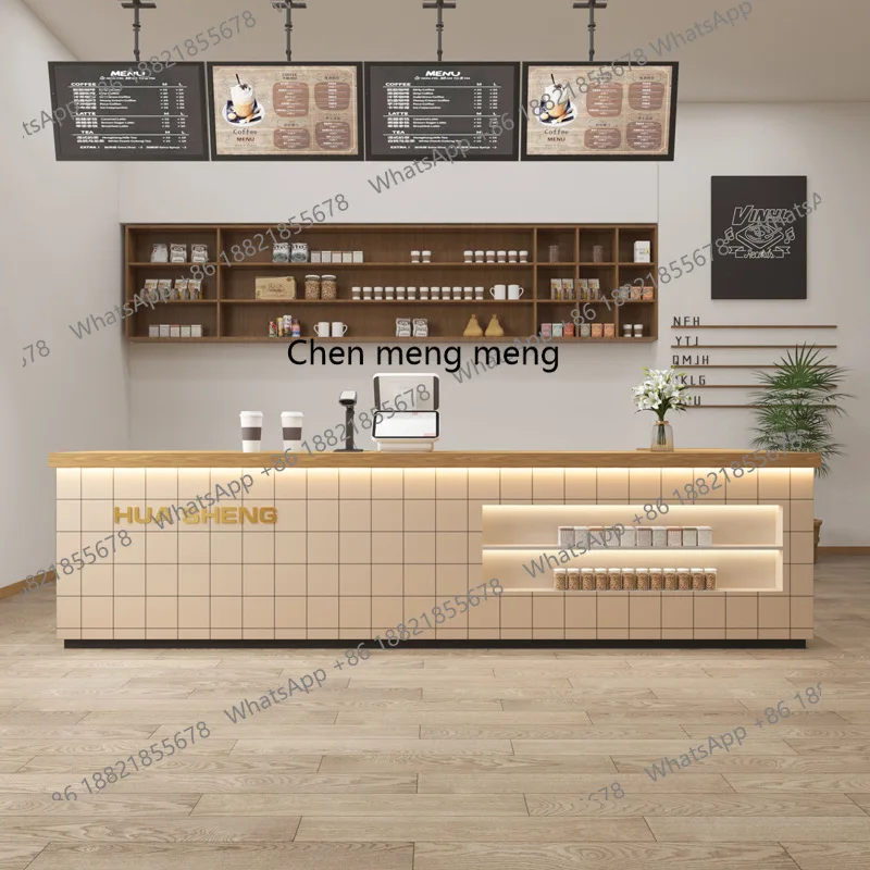 Coffee milk tea shop checkout  – Reception Desk Counter recenzja i cena