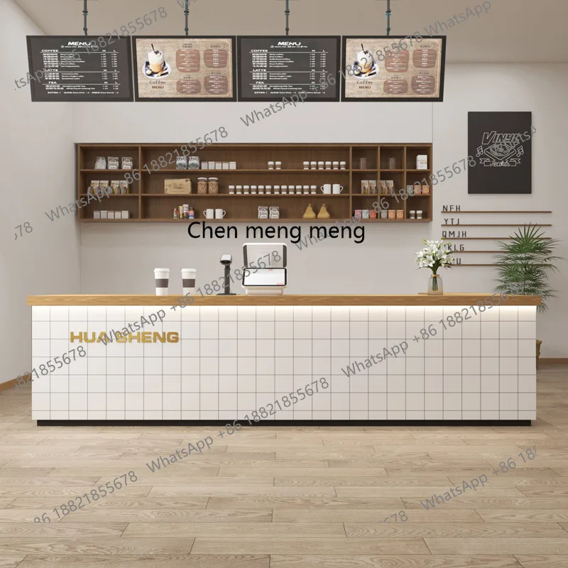 Coffee milk tea shop checkout  – Reception Desk Counter recenzja i cena