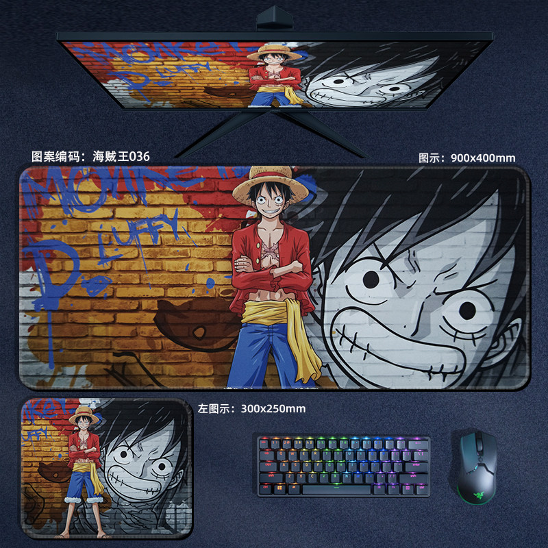 Anime ONE PIECE Leather Mouse  – Office Furniture Installation recenzja i cena